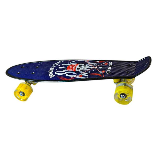 Skateboard with High Rebound PU Wheels for Toddlers