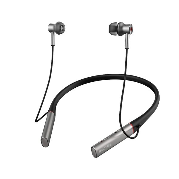 1More Hifi E1004Ba Dual Driver Active Noise Cancelling Bt In-Ear Headphones - Silver