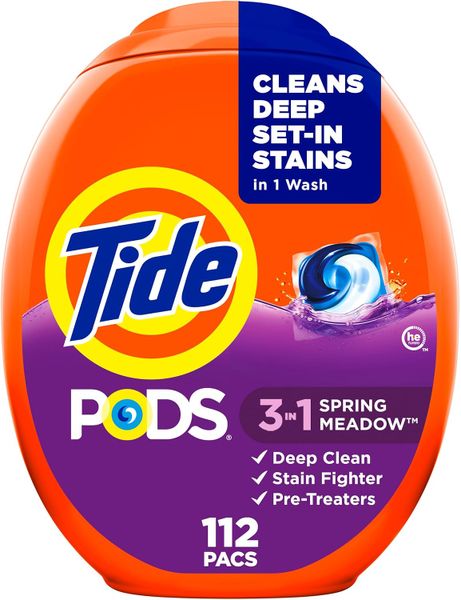 Tide PODS Laundry Detergent Pacs |112 Pacs| 3-in-1
