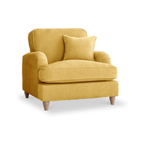 Arabel Velvet 1 Seater Sofa/Armchair