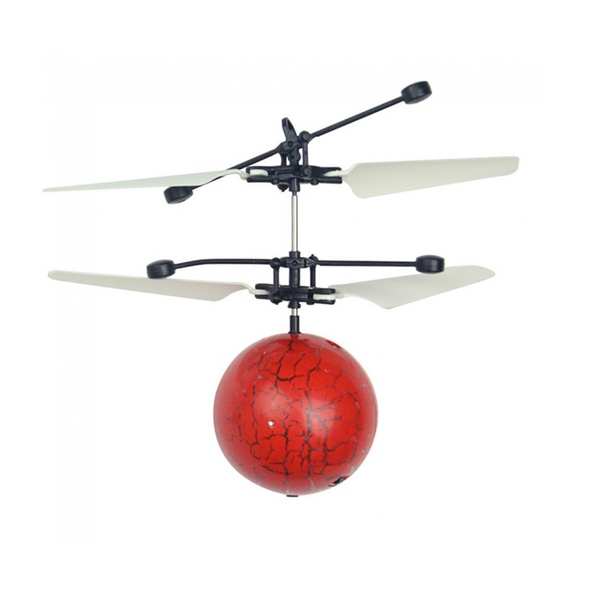 Flying Infrared Induction Blue Hand Controlled Drone Crystal Ball