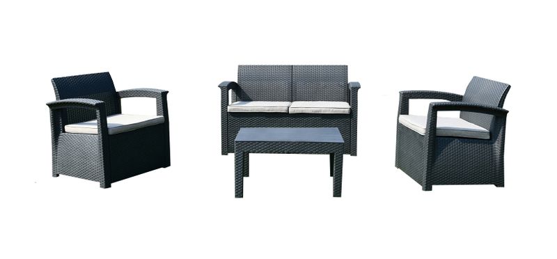 Seagull Romano 4 Seater Set