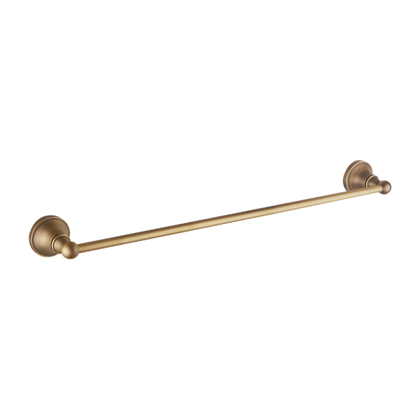 Trendy Taps Premium Quality Wall Mounted Bathroom Brass Single Towel Rail
