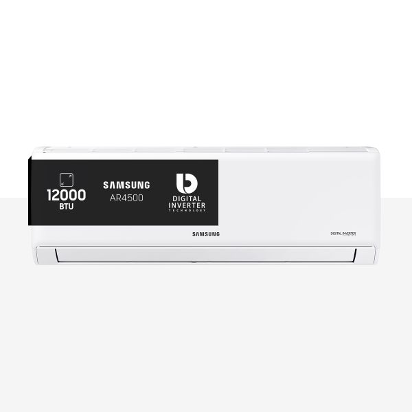 Samsung AR4500 Digital Inverter Split Air Conditioner (12000 BTU) - White