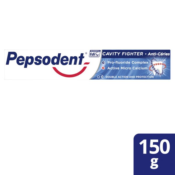 Pepsodent Cavity Fighter Fluoride Toothpaste 150g