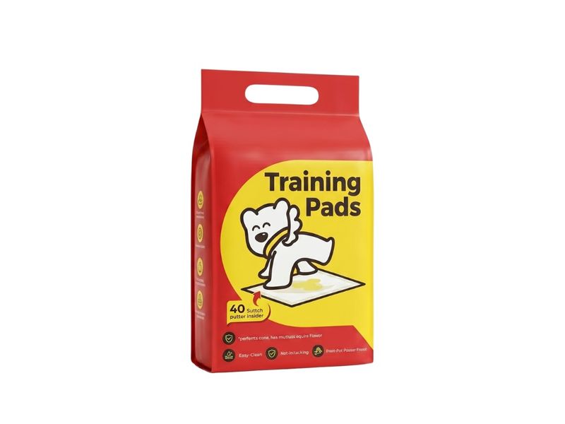Absorbent Antibacterial Dog Training Pads Large (60x60cm) Pack Of 40
