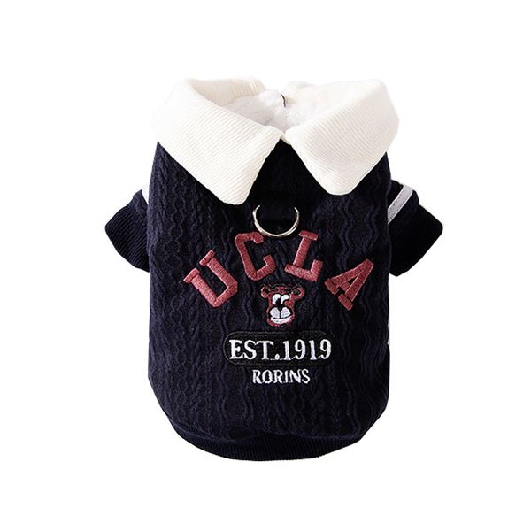 Collegiate Pet Warm Knit Polo Shirt