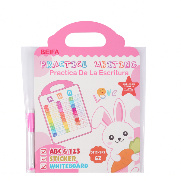 Stationery Set-Erasable WritingBoard,Mraker,Stickers-12 x Sets