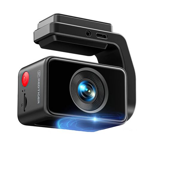 REDTIGER F4 4K Dash Cam Front - 2160P UHD Touch Screen, Voice Control