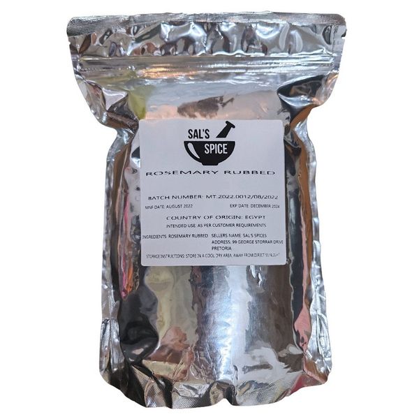 Sal's Spice Rosemary Rubbed - 25kg