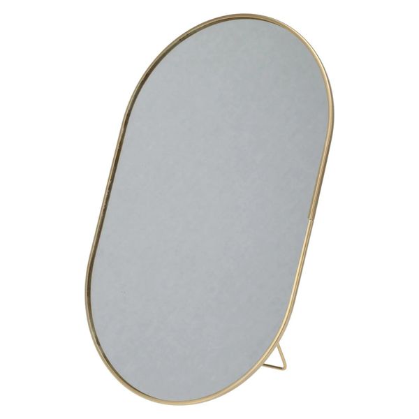 H&amp;S - Standing Metal Frame Mirror - 16x25cm