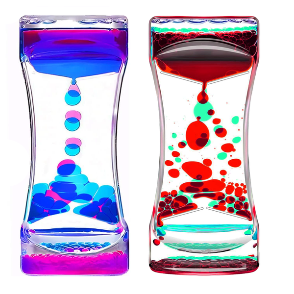 Liquid Motion Bubbler Sensory Toy Set 2 Piece