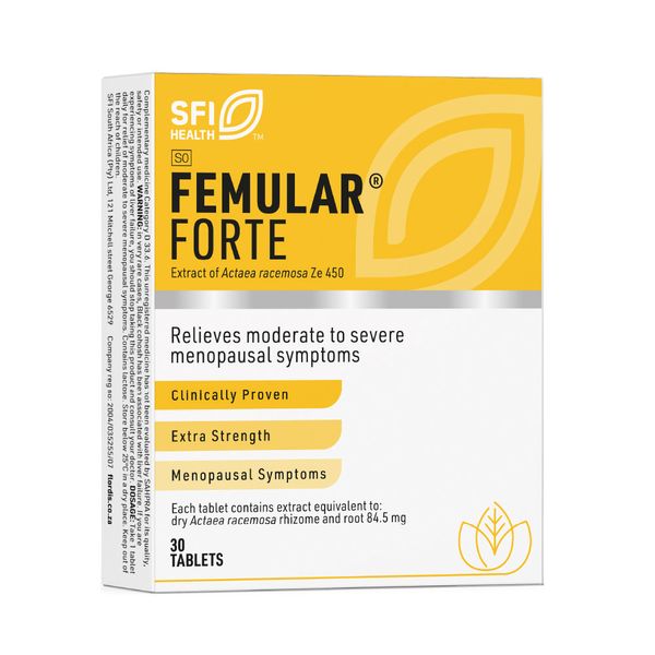 Flordis Femular Forte Peri-Menopause and Menopause Tablets 30’s