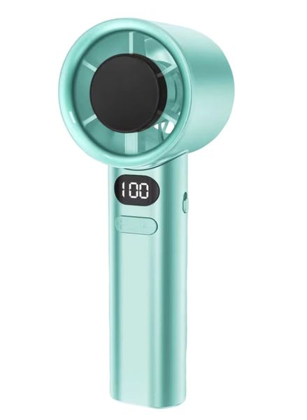Portable Rechargeable Handheld Fan with LED Display