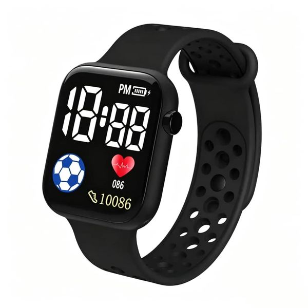 Display Time Digital Led Watch for Children Fashion Sport Silicone Watches