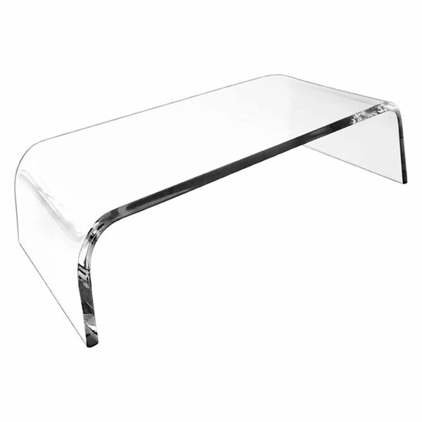 Computer Stand Acrylic Clear Computer Monitor Stand Moda Simple Desk Stand