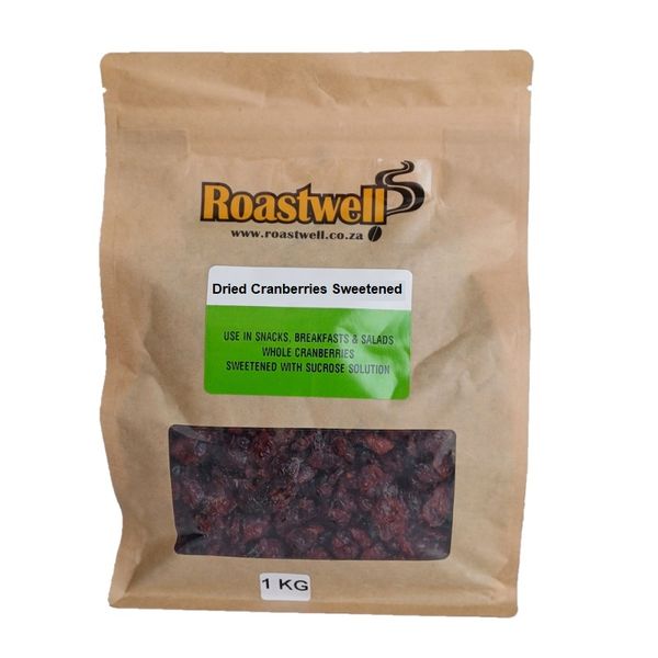 Roastwell Dried Cranberries Regular 1kg