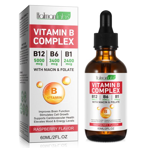 Hatmanlabs Vitamin B Complex Drops 60ML