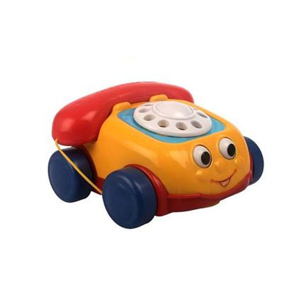 Baby Pull Along Phone Toy With Squeak (1 Individual Toy)