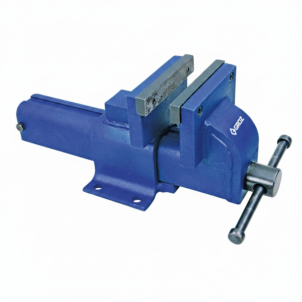 Groz Heavy-Duty Bench Vice 150mm for Engineering and Metalwork