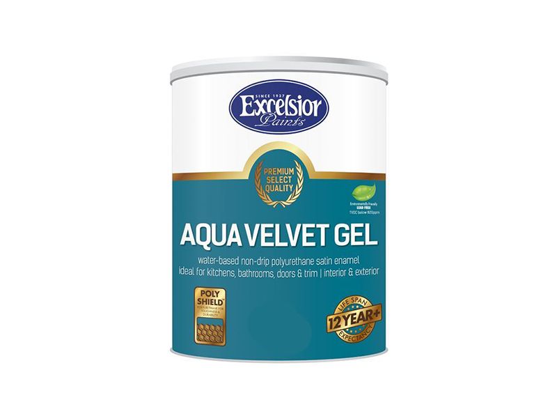 Excelsior Paint Premium Aqua Velvet Gel White 5L
