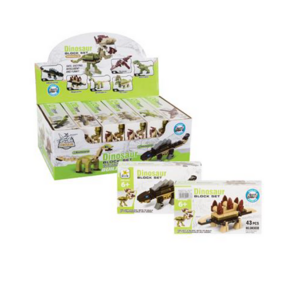 Mini Dinosaur Building Block Set