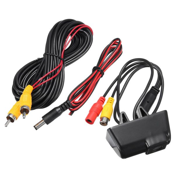 Car Rear View Camera with License Plate Light Compatible with Universal