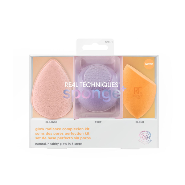 Real Techniques Sponge Set Pro Glow Radiant Complex