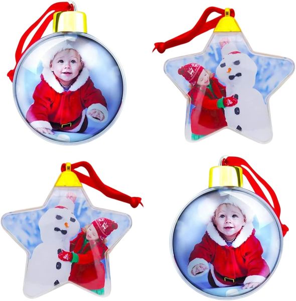 4 Photo Hanging Ball/Star