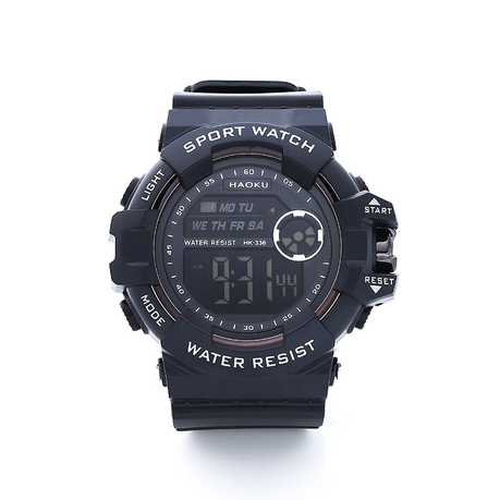 Sports Digital Watch For Mens and Boys-Round Face Digital Watch BG Image