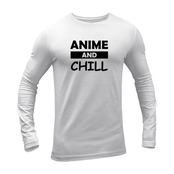JuiceBubble Anime &amp; Chill Mens Long Sleeve
