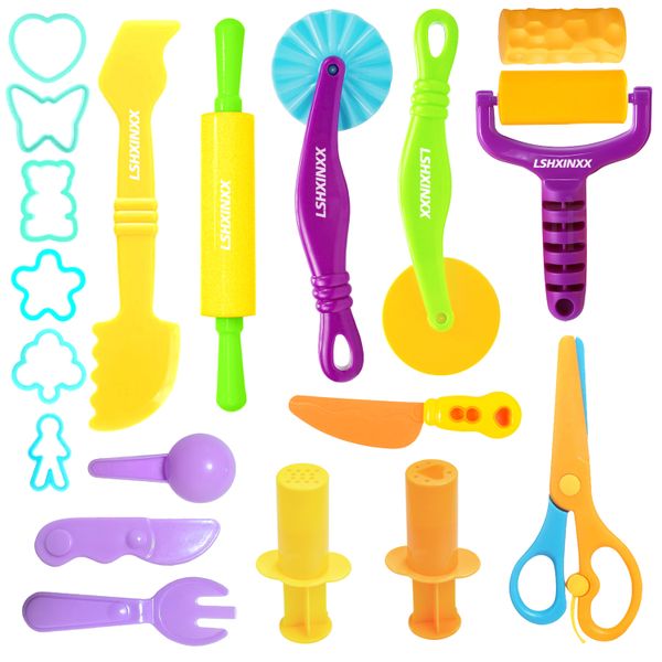 Playdough Tools Set, 18 Pcs Play Dough Sets for Kids Ages 4-8