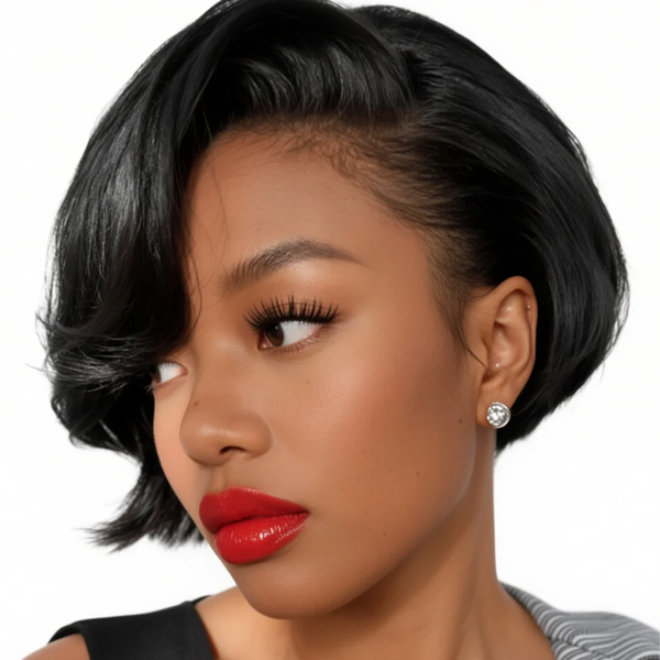 Women's Short Straight Wig -Geebuy Brazilian Bob &amp; Pixie