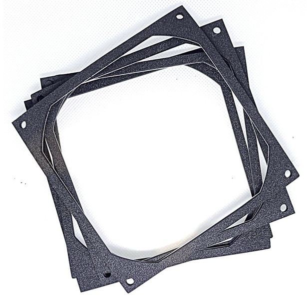 5 Pack 3mm EVA Foam Gaskets for 120mm PC Fans