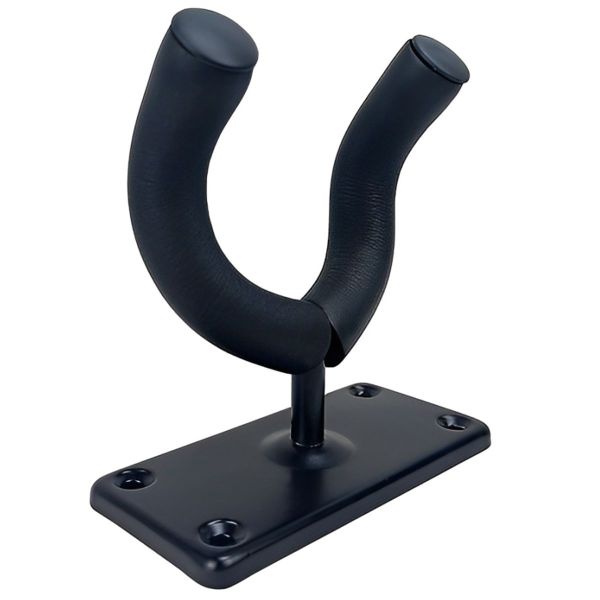 2 Guitar Wall Mount Hangers Guitar Wall Mounted Holder Hook Stand Bracket