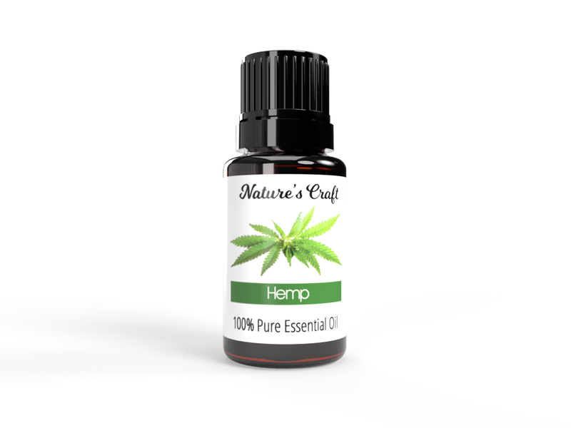 Nature's Craft Pure Hemp Essential Oil 10ml