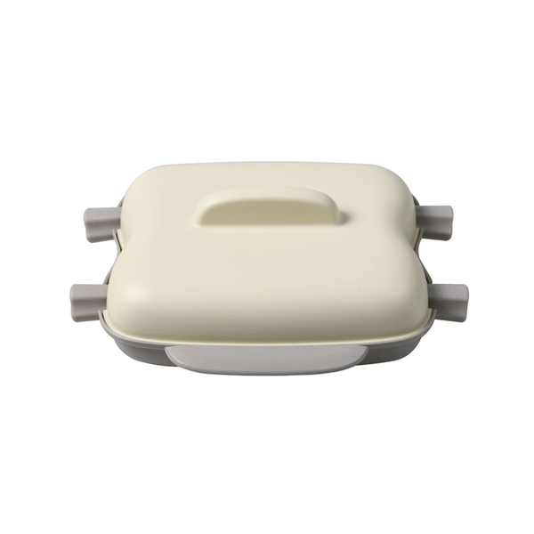 Microwave Oven Steaming Corn Box Kitchen Tool Corn Box Creamy-White
