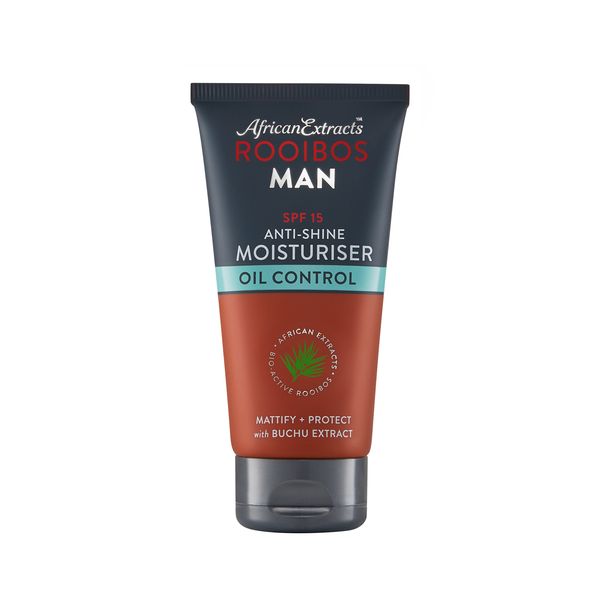 African Extracts Rooibos Man Oil Control SPF15 Anti-Shine Moisturiser