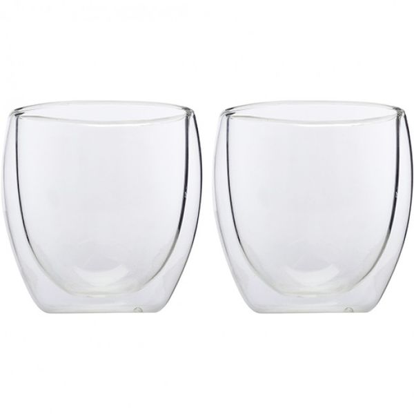 TMH Double Wall Glasses - Set of 2 - 250ML