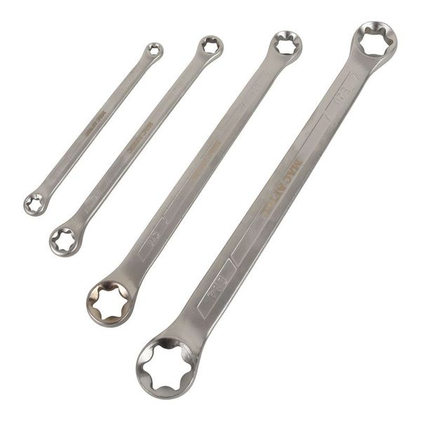 4 Piece E-Type Star Wrench Set
