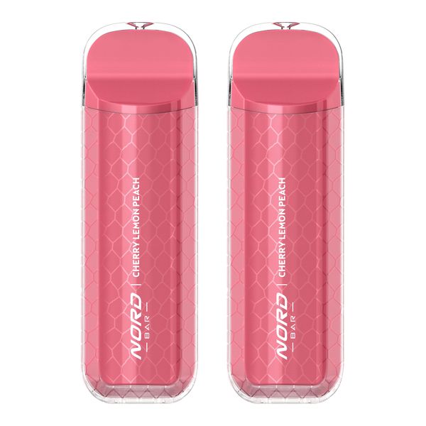 4000 Puffs - Cherry Lemon Peach - 2 Pack image