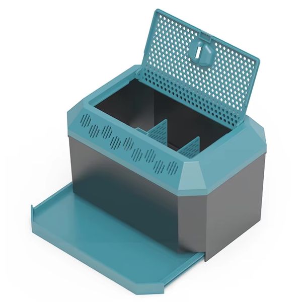 Pet Reptile Worm Breeding Box Container - 21cm