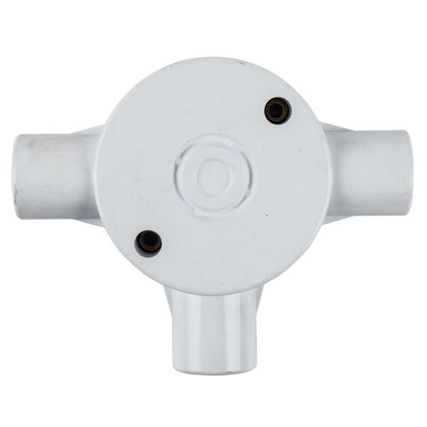 Bulk Pack 10 x Conduit Box 3 Way SABS 20mm