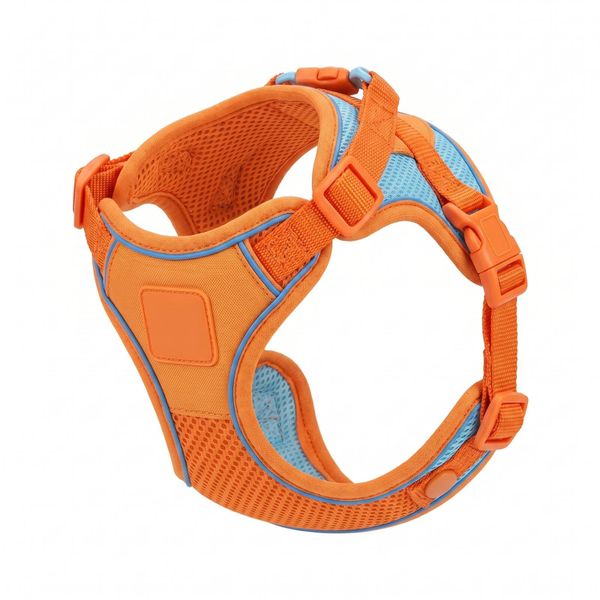 Adjustable Escape-Proof Cat Harness and Leash, Red Small