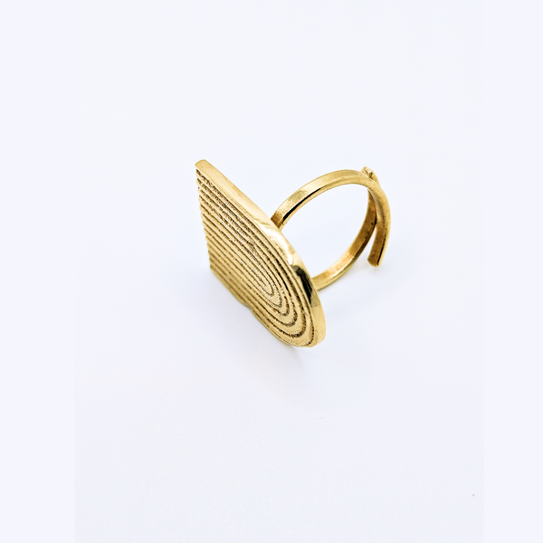 Brass Ring Women - Salima by Akunné - Adjustable Brass Ring