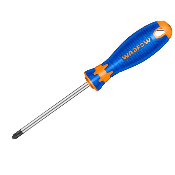 Wadfow - Phillips PH3 Magnetic Black Tip Screwdriver 8×200mm (Cr-V Steel)