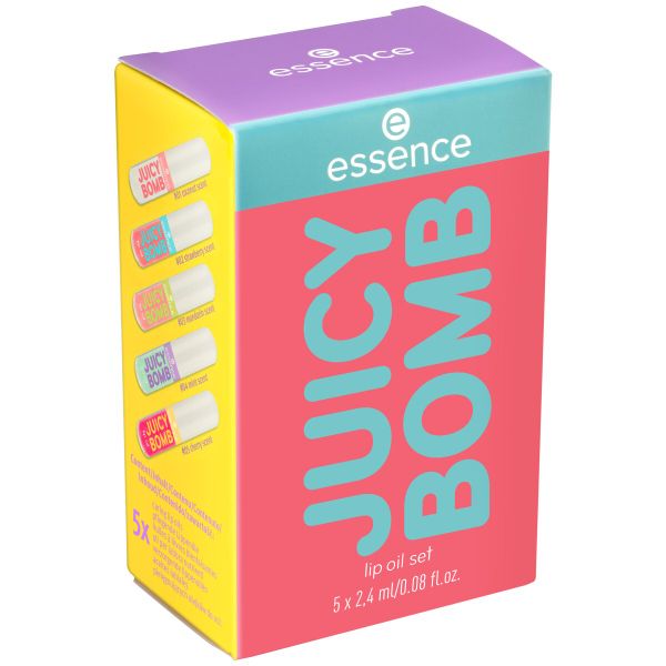 essence JUICY BOMB lip oil set 01 Glossy days ahead!