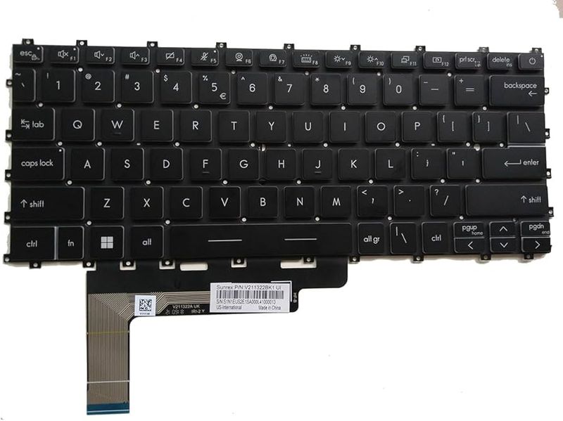 Keyboard compatible with MSI Modern 14 C11M / C12M / C13M / C5M / C7M
