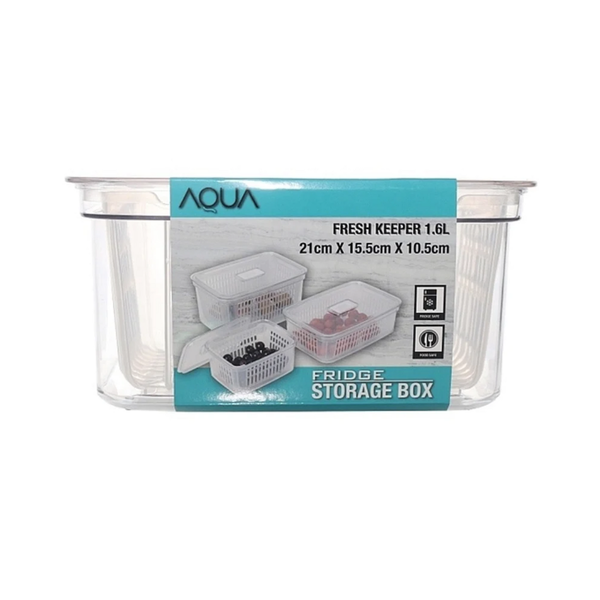 Aqua Fresh Keeper Fridge Storage Box 1.6L