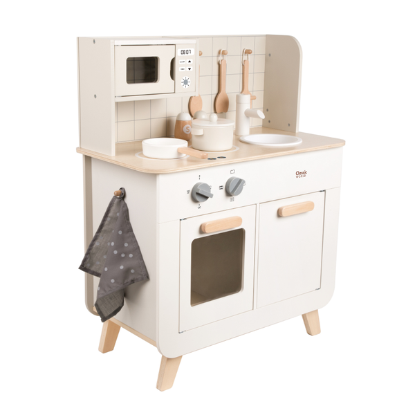 Classic World - Chef's Kitchen Set - Wooden - 11 Pieces
